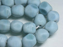 TOKO-BEADS AG953-24N Glass bead (strand) 15~16mm AG953-24N 六面カットビーズ(L)(連) 15~16mm Asian bead & African bead  Handmade,Lampeork,bead,asia,india,ethnic,parts,accessory,beads とんぼ玉,ビーズ,トンボ玉,アジア,インド,エスニック,手作り,パーツ,アクセサリー