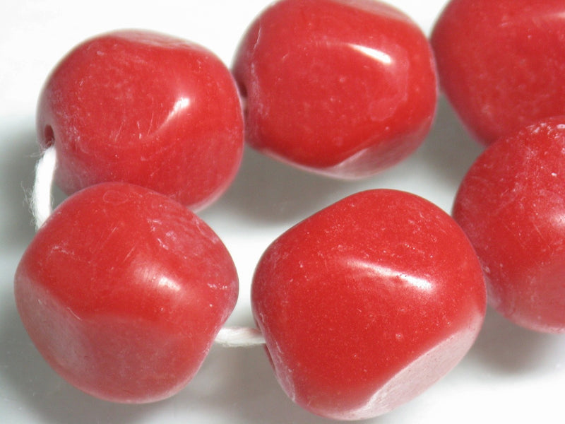 TOKO-BEADS AG953-28N Glass bead (strand) 15~16mm AG953-28N 六面カットビーズ(L)(連) 15~16mm Asian bead & African bead  Handmade,Lampeork,bead,asia,india,ethnic,parts,accessory,beads とんぼ玉,ビーズ,トンボ玉,アジア,インド,エスニック,手作り,パーツ,アクセサリー