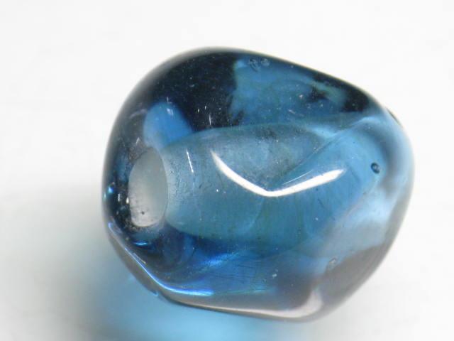 TOKO-BEADS AG953S-10 Glass bead (L) 17mm AG953S-10 六面カットビーズ（Ｌ） 17mm Asian bead & African bead  Handmade,Lampeork,bead,asia,india,ethnic,parts,accessory,beads とんぼ玉,ビーズ,トンボ玉,アジア,インド,エスニック,手作り,パーツ,アクセサリー