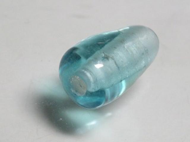 TOKO-BEADS AG954S-63 Glass bead  8~9mm AG954S-63 縦穴しずく型ビーズ  8~9mm Asian bead & African bead  Handmade,Lampeork,bead,asia,india,ethnic,parts,accessory,beads とんぼ玉,ビーズ,トンボ玉,アジア,インド,エスニック,手作り,パーツ,アクセサリー