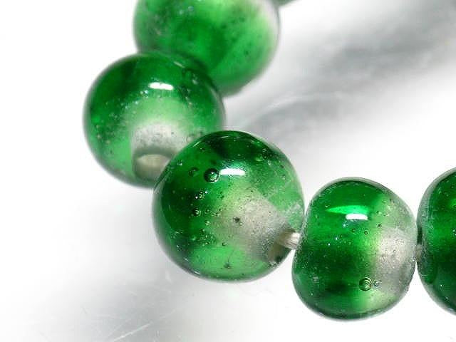 TOKO-BEADS AG956-33N Glass bead (strand) 9~10mm AG956-33N ツートーンビーズ（連） 9~10mm Asian bead & African bead  Handmade,Lampeork,bead,asia,india,ethnic,parts,accessory,beads とんぼ玉,ビーズ,トンボ玉,アジア,インド,エスニック,手作り,パーツ,アクセサリー