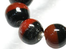TOKO-BEADS AG956-35N Glass bead (strand) 9~10mm AG956-35N ツートーンビーズ（連） 9~10mm Asian bead & African bead  Handmade,Lampeork,bead,asia,india,ethnic,parts,accessory,beads とんぼ玉,ビーズ,トンボ玉,アジア,インド,エスニック,手作り,パーツ,アクセサリー