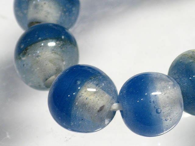 TOKO-BEADS AG956-39N Glass bead (strand) 9~10mm AG956-39N ツートーンビーズ（連） 9~10mm Asian bead & African bead  Handmade,Lampeork,bead,asia,india,ethnic,parts,accessory,beads とんぼ玉,ビーズ,トンボ玉,アジア,インド,エスニック,手作り,パーツ,アクセサリー