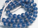 TOKO-BEADS AG956-40N Glass bead (strand) 9~10mm AG956-40N ツートーンビーズ（連） 9~10mm Asian bead & African bead  Handmade,Lampeork,bead,asia,india,ethnic,parts,accessory,beads とんぼ玉,ビーズ,トンボ玉,アジア,インド,エスニック,手作り,パーツ,アクセサリー