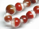 TOKO-BEADS AG956-43N Glass bead (strand) 9~11mm AG956-43N ツートーンビーズ（連） 9~11mm Asian bead & African bead  Handmade,Lampeork,bead,asia,india,ethnic,parts,accessory,beads とんぼ玉,ビーズ,トンボ玉,アジア,インド,エスニック,手作り,パーツ,アクセサリー