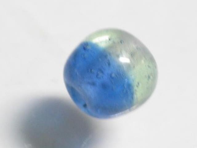 TOKO-BEADS AG956S-02 Glass bead 8~9mm AG956S-02 ツートーンビーズ 8~9mm Asian bead & African bead  Handmade,Lampeork,bead,asia,india,ethnic,parts,accessory,beads とんぼ玉,ビーズ,トンボ玉,アジア,インド,エスニック,手作り,パーツ,アクセサリー