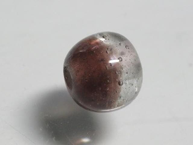 | TOKO-BEADS |AG956S-24 ツートーンビーズ 10mmとんぼ玉,ビーズ,トンボ玉,アジア,インド,エスニック,手作り,パーツ,アクセサリー