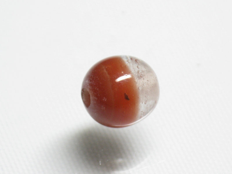 TOKO-BEADS AG956-43S Glass bead 9~11mm AG956-43S ツートーンビーズ 9~11mm Asian bead & African bead  Handmade,Lampeork,bead,asia,india,ethnic,parts,accessory,beads とんぼ玉,ビーズ,トンボ玉,アジア,インド,エスニック,手作り,パーツ,アクセサリー