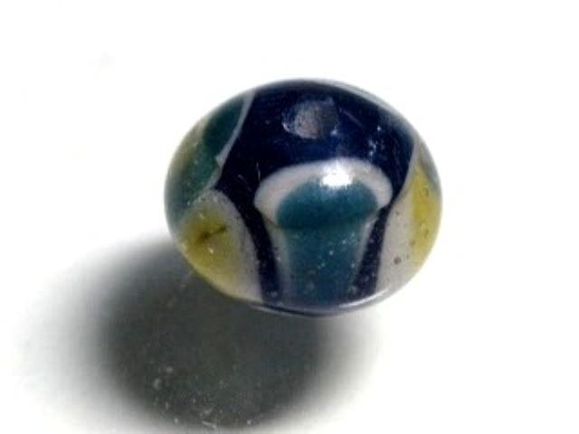 TOKO-BEADS AG957S-08 Glass bead 9~10mm AG957S-08 モザイクとんぼ玉 9~10mm Asian bead & African bead  Handmade,Lampeork,bead,asia,india,ethnic,parts,accessory,beads とんぼ玉,ビーズ,トンボ玉,アジア,インド,エスニック,手作り,パーツ,アクセサリー