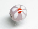 TOKO-BEADS AG959S-07 Glass bead 12mm AG959S-07 フラワービーズ 12mm Asian bead & African bead  Handmade,Lampeork,bead,asia,india,ethnic,parts,accessory,beads とんぼ玉,ビーズ,トンボ玉,アジア,インド,エスニック,手作り,パーツ,アクセサリー