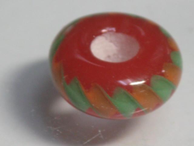 | TOKO-BEADS |AG961S-08 リング型とんぼ玉 15~16mmとんぼ玉,ビーズ,トンボ玉,アジア,インド,エスニック,手作り,パーツ,アクセサリー