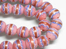 TOKO-BEADS AG962-03N Glass bead (strand) 12mm AG962-03N とんぼ玉（連） 12mm Asian bead & African bead  Handmade,Lampeork,bead,asia,india,ethnic,parts,accessory,beads とんぼ玉,ビーズ,トンボ玉,アジア,インド,エスニック,手作り,パーツ,アクセサリー