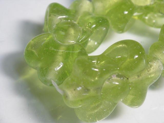 TOKO-BEADS AG963N-06 Glass bead (strand) 16mm AG963N-06 リボン型とんぼ玉（連） 16mm Asian bead & African bead  Handmade,Lampeork,bead,asia,india,ethnic,parts,accessory,beads とんぼ玉,ビーズ,トンボ玉,アジア,インド,エスニック,手作り,パーツ,アクセサリー