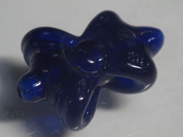 TOKO-BEADS AG963S-05 Glass bead 16mm AG963S-05 リボン型とんぼ玉 16mm Asian bead & African bead  Handmade,Lampeork,bead,asia,india,ethnic,parts,accessory,beads とんぼ玉,ビーズ,トンボ玉,アジア,インド,エスニック,手作り,パーツ,アクセサリー
