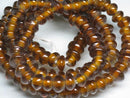 TOKO-BEADS AG964-05N Glass bead (strand) 8mm AG964-05N ボタン型ビーズ（連） 8mm Asian bead & African bead  Handmade,Lampeork,bead,asia,india,ethnic,parts,accessory,beads とんぼ玉,ビーズ,トンボ玉,アジア,インド,エスニック,手作り,パーツ,アクセサリー