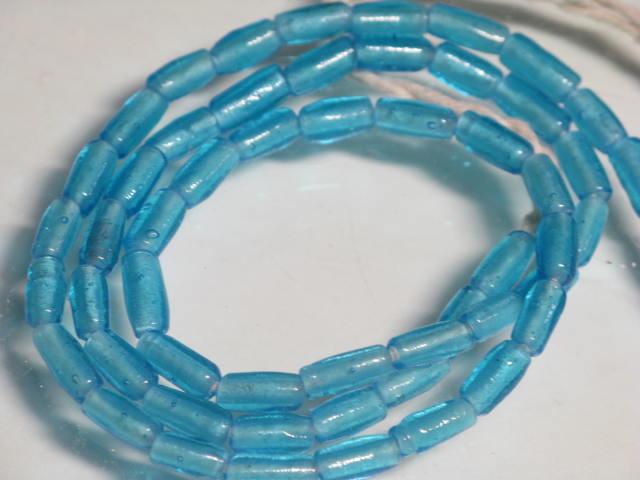 | TOKO-BEADS |AG965N-02 ガラスビーズ（連） 4mmとんぼ玉,ビーズ,トンボ玉,アジア,インド,エスニック,手作り,パーツ,アクセサリー