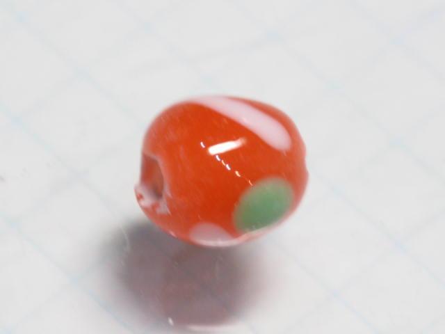 TOKO-BEADS AG967S-02 Glass bead 8~8.5mm AG967S-02 とんぼ玉 8~8.5mm Asian bead & African bead  Handmade,Lampeork,bead,asia,india,ethnic,parts,accessory,beads とんぼ玉,ビーズ,トンボ玉,アジア,インド,エスニック,手作り,パーツ,アクセサリー