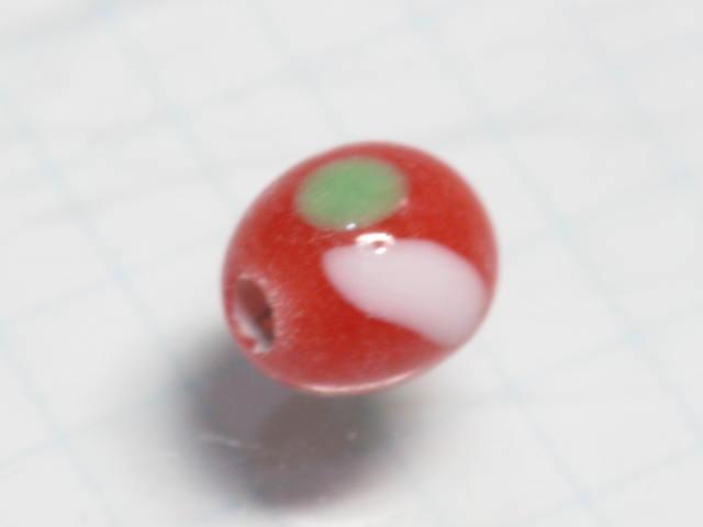 TOKO-BEADS AG967S-03 Glass bead 8~8.5mm AG967S-03 とんぼ玉 8~8.5mm Asian bead & African bead  Handmade,Lampeork,bead,asia,india,ethnic,parts,accessory,beads とんぼ玉,ビーズ,トンボ玉,アジア,インド,エスニック,手作り,パーツ,アクセサリー