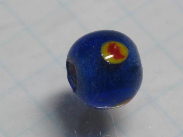 TOKO-BEADS AG967S-17 Glass bead 8~8.5mm AG967S-17 とんぼ玉 8~8.5mm Asian bead & African bead  Handmade,Lampeork,bead,asia,india,ethnic,parts,accessory,beads とんぼ玉,ビーズ,トンボ玉,アジア,インド,エスニック,手作り,パーツ,アクセサリー