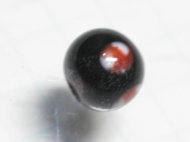 TOKO-BEADS AG967S-19 Glass bead 8~8.5mm AG967S-19 とんぼ玉 8~8.5mm Asian bead & African bead  Handmade,Lampeork,bead,asia,india,ethnic,parts,accessory,beads とんぼ玉,ビーズ,トンボ玉,アジア,インド,エスニック,手作り,パーツ,アクセサリー