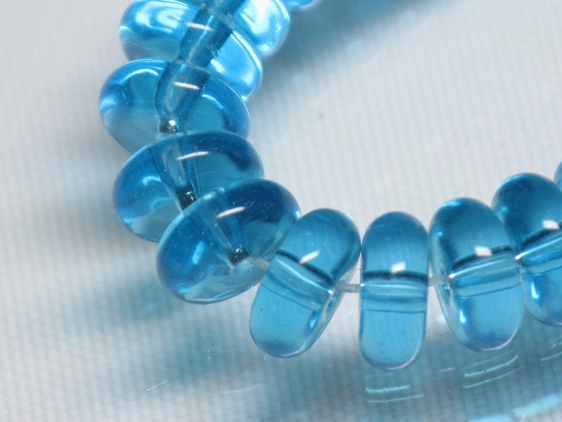 TOKO-BEADS AG970-02P Glass bead (100pcs) 8.2mm AG970-02P ボタン型ビーズ（100個パック） 8.2mm Asian bead & African bead  Handmade,Lampeork,bead,asia,india,ethnic,parts,accessory,beads とんぼ玉,ビーズ,トンボ玉,アジア,インド,エスニック,手作り,パーツ,アクセサリー