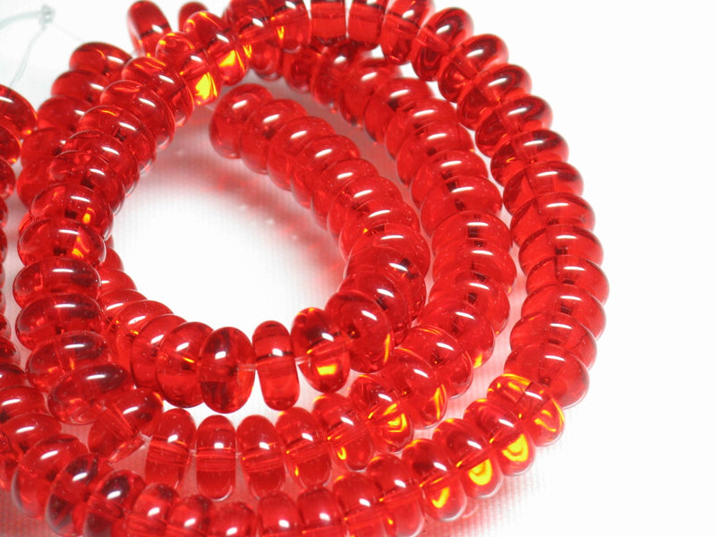 TOKO-BEADS AG970-07P Glass bead (100pcs) 8.2mm AG970-07P ボタン型ビーズ（100個パック） 8.2mm Asian bead & African bead  Handmade,Lampeork,bead,asia,india,ethnic,parts,accessory,beads とんぼ玉,ビーズ,トンボ玉,アジア,インド,エスニック,手作り,パーツ,アクセサリー