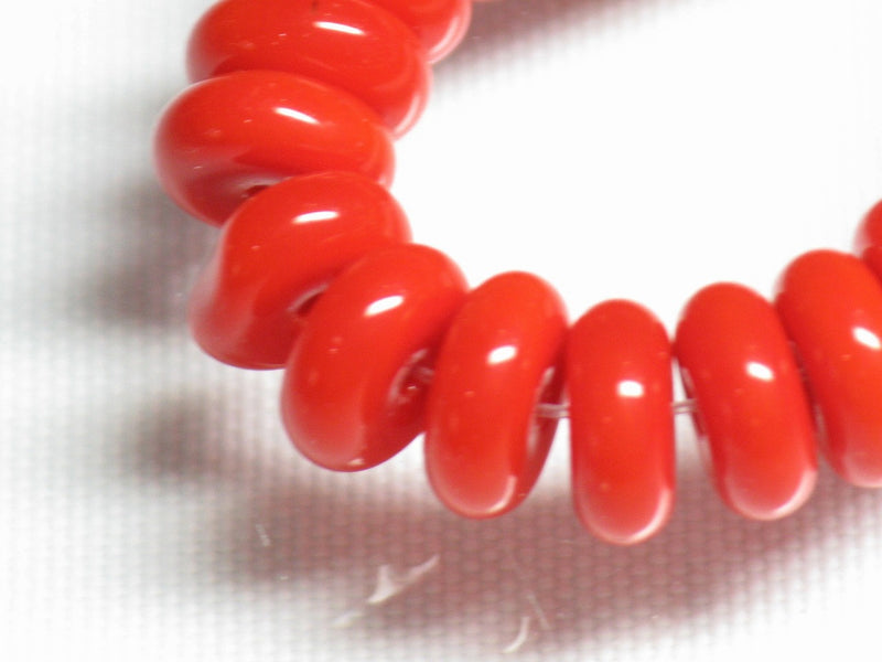 TOKO-BEADS AG970-12P Glass bead (100pcs) 8.2mm AG970-12P ボタン型ビーズ（100個パック） 8.2mm Asian bead & African bead  Handmade,Lampeork,bead,asia,india,ethnic,parts,accessory,beads とんぼ玉,ビーズ,トンボ玉,アジア,インド,エスニック,手作り,パーツ,アクセサリー