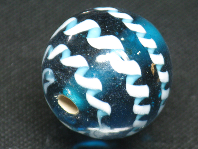 TOKO-BEADS AG993-05 Glass bead 20~21mm AG993-05 モザイク柄とんぼ玉 20~21mm Asian bead & African bead  Handmade,Lampeork,bead,asia,india,ethnic,parts,accessory,beads とんぼ玉,ビーズ,トンボ玉,アジア,インド,エスニック,手作り,パーツ,アクセサリー