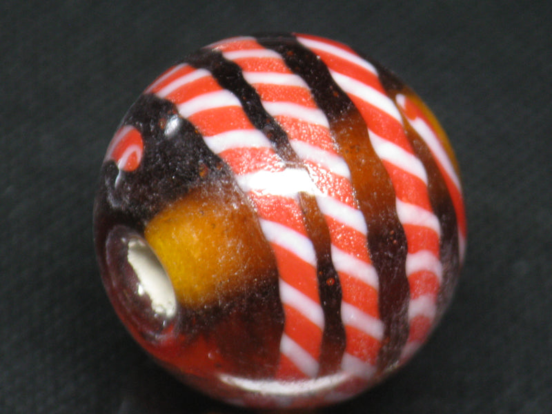 TOKO-BEADS AG993-06 Glass bead 20~21mm AG993-06 モザイク柄とんぼ玉 20~21mm Asian bead & African bead  Handmade,Lampeork,bead,asia,india,ethnic,parts,accessory,beads とんぼ玉,ビーズ,トンボ玉,アジア,インド,エスニック,手作り,パーツ,アクセサリー