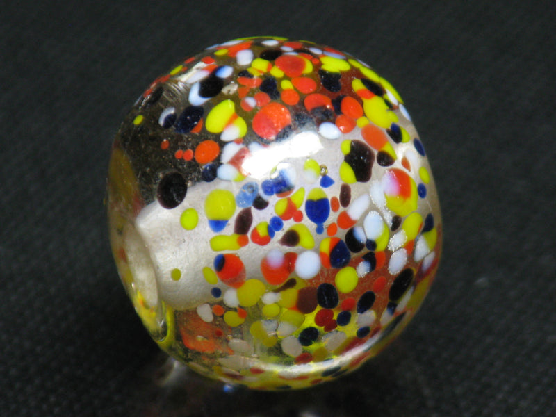 TOKO-BEADS AG993-07 Glass bead 20~21mm AG993-07 花柄とんぼ玉 20~21mm Asian bead & African bead  Handmade,Lampeork,bead,asia,india,ethnic,parts,accessory,beads とんぼ玉,ビーズ,トンボ玉,アジア,インド,エスニック,手作り,パーツ,アクセサリー