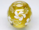 TOKO-BEADS AG994-04 Glass bead 19~20mm AG994-04 花柄とんぼ玉 19~20mm Asian bead & African bead  Handmade,Lampeork,bead,asia,india,ethnic,parts,accessory,beads とんぼ玉,ビーズ,トンボ玉,アジア,インド,エスニック,手作り,パーツ,アクセサリー