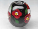 TOKO-BEADS AG994-07 Glass bead 19~20mm AG994-07 花柄とんぼ玉 19~20mm Asian bead & African bead  Handmade,Lampeork,bead,asia,india,ethnic,parts,accessory,beads とんぼ玉,ビーズ,トンボ玉,アジア,インド,エスニック,手作り,パーツ,アクセサリー