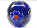 TOKO-BEADS AG995-10 Glass bead 19~20mm AG995-10 花柄とんぼ玉 19~20mm Asian bead & African bead  Handmade,Lampeork,bead,asia,india,ethnic,parts,accessory,beads とんぼ玉,ビーズ,トンボ玉,アジア,インド,エスニック,手作り,パーツ,アクセサリー