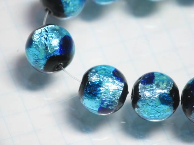 TOKO-BEADS AG996N-03 Luminous Firefly bead (strand) 10mm AG996N-03 蓄光ホタルガラスビーズ（連） 10mm Asian bead & African bead  Handmade,Lampeork,bead,asia,india,ethnic,parts,accessory,beads とんぼ玉,ビーズ,トンボ玉,アジア,インド,エスニック,手作り,パーツ,アクセサリー