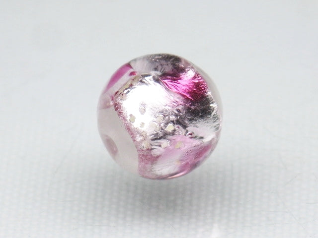 TOKO-BEADS AG996-64S Luminous Firefly bead 10mm AG996-64S 蓄光ホタルガラスビーズ 10mm Asian bead & African bead  Handmade,Lampeork,bead,asia,india,ethnic,parts,accessory,beads とんぼ玉,ビーズ,トンボ玉,アジア,インド,エスニック,手作り,パーツ,アクセサリー