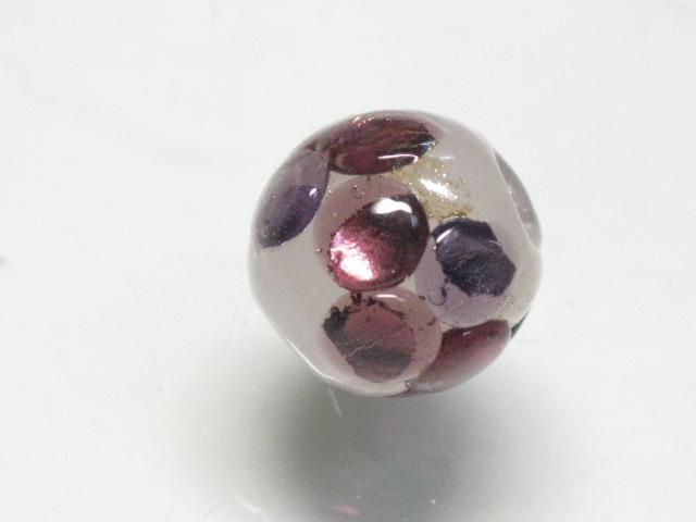 TOKO-BEADS AG997S-22 Firefly glass bead 9.5~10mm AG997S-22 ホタルガラスビーズ 9.5~10mm Asian bead & African bead  Handmade,Lampeork,bead,asia,india,ethnic,parts,accessory,beads とんぼ玉,ビーズ,トンボ玉,アジア,インド,エスニック,手作り,パーツ,アクセサリー