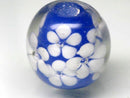 TOKO-BEADS AG998-81 Glass bead 20mm AG998-81 花柄とんぼ玉 20mm Asian bead & African bead  Handmade,Lampeork,bead,asia,india,ethnic,parts,accessory,beads とんぼ玉,ビーズ,トンボ玉,アジア,インド,エスニック,手作り,パーツ,アクセサリー