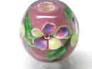 TOKO-BEADS AG998-90 Glass bead 20mm AG998-90 花柄とんぼ玉 20mm Asian bead & African bead  Handmade,Lampeork,bead,asia,india,ethnic,parts,accessory,beads とんぼ玉,ビーズ,トンボ玉,アジア,インド,エスニック,手作り,パーツ,アクセサリー