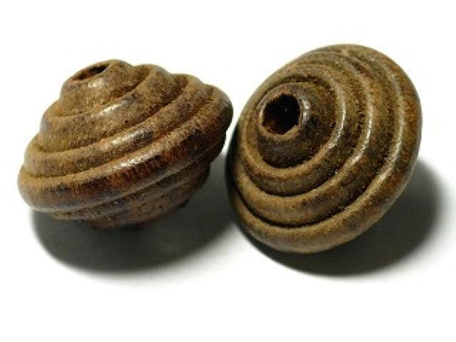 TOKO-BEADS AW175-79 Wooden bead 19mm AW175-79 ウッドビーズ 19mm Asian bead & African bead  Handmade,Lampeork,bead,asia,india,ethnic,parts,accessory,beads とんぼ玉,ビーズ,トンボ玉,アジア,インド,エスニック,手作り,パーツ,アクセサリー
