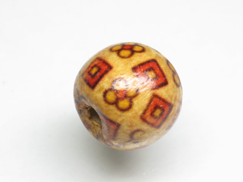 TOKO-BEADS AW175-88 Wooden bead 13mm AW175-88 ウッドビーズ 13mm Asian bead & African bead  Handmade,Lampeork,bead,asia,india,ethnic,parts,accessory,beads とんぼ玉,ビーズ,トンボ玉,アジア,インド,エスニック,手作り,パーツ,アクセサリー