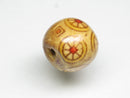 TOKO-BEADS AW175-89 Wooden bead 13mm AW175-89 ウッドビーズ 13mm Asian bead & African bead  Handmade,Lampeork,bead,asia,india,ethnic,parts,accessory,beads とんぼ玉,ビーズ,トンボ玉,アジア,インド,エスニック,手作り,パーツ,アクセサリー