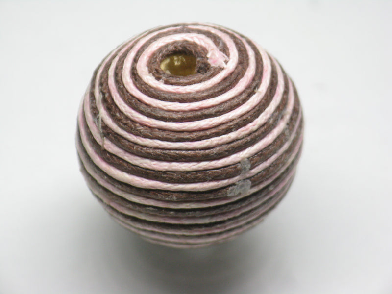 TOKO-BEADS AW178-47 Cotton Ball 22.5mm AW178-47 コットンボール 22.5mm Asian bead & African bead  Handmade,Lampeork,bead,asia,india,ethnic,parts,accessory,beads とんぼ玉,ビーズ,トンボ玉,アジア,インド,エスニック,手作り,パーツ,アクセサリー