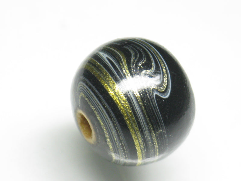 TOKO-BEADS AW179-65 Premium Wooden bead 17mm AW179-65 プレミアムウッドビーズ 17mm Asian bead & African bead  Handmade,Lampeork,bead,asia,india,ethnic,parts,accessory,beads とんぼ玉,ビーズ,トンボ玉,アジア,インド,エスニック,手作り,パーツ,アクセサリー