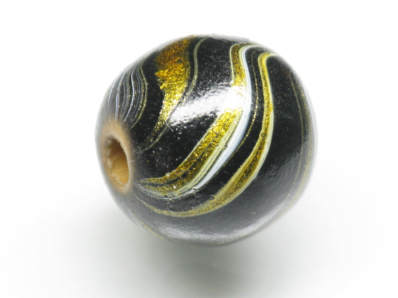 TOKO-BEADS AW181-24 Premium Wooden bead 16.5mm AW181-24 プレミアムウッドビーズ 16.5mm Asian bead & African bead  Handmade,Lampeork,bead,asia,india,ethnic,parts,accessory,beads とんぼ玉,ビーズ,トンボ玉,アジア,インド,エスニック,手作り,パーツ,アクセサリー