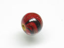 TOKO-BEADS AW181-44 Painted Wooden bead 11.5~12.5mm AW181-44 ペイントウッドビーズ 11.5~12.5mm Asian bead & African bead  Handmade,Lampeork,bead,asia,india,ethnic,parts,accessory,beads とんぼ玉,ビーズ,トンボ玉,アジア,インド,エスニック,手作り,パーツ,アクセサリー