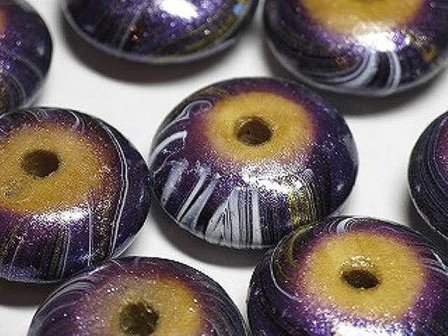 TOKO-BEADS AW181-52 Premium Wooden bead 18~19mm AW181-52 プレミアムウッドビーズ 18~19mm Asian bead & African bead  Handmade,Lampeork,bead,asia,india,ethnic,parts,accessory,beads とんぼ玉,ビーズ,トンボ玉,アジア,インド,エスニック,手作り,パーツ,アクセサリー