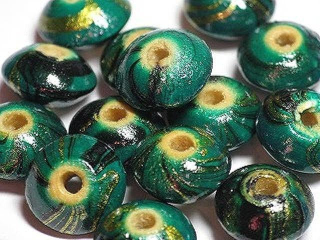 TOKO-BEADS AW181-65 Premium Wooden bead 12mm AW181-65 プレミアムウッドビーズ 12mm Asian bead & African bead  Handmade,Lampeork,bead,asia,india,ethnic,parts,accessory,beads とんぼ玉,ビーズ,トンボ玉,アジア,インド,エスニック,手作り,パーツ,アクセサリー