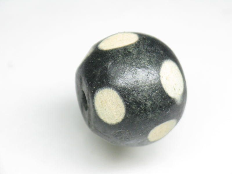 TOKO-BEADS AW181-79 Wooden bead 19mm AW181-79 ウッドビーズ 19mm Asian bead & African bead  Handmade,Lampeork,bead,asia,india,ethnic,parts,accessory,beads とんぼ玉,ビーズ,トンボ玉,アジア,インド,エスニック,手作り,パーツ,アクセサリー
