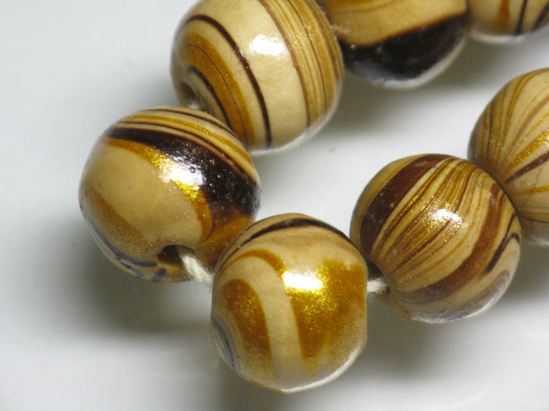 TOKO-BEADS AW181-34P Premium Wooden bead (28pcs) 15mm AW181-34P プレミアムウッドビーズ（28個パック） 15mm Asian bead & African bead  Handmade,Lampeork,bead,asia,india,ethnic,parts,accessory,beads とんぼ玉,ビーズ,トンボ玉,アジア,インド,エスニック,手作り,パーツ,アクセサリー