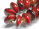 TOKO-BEADS AW181-56P Premium Wooden bead (48pcs) 18~19mm AW181-56P プレミアムウッドビーズ（48個パック） 18~19mm Asian bead & African bead  Handmade,Lampeork,bead,asia,india,ethnic,parts,accessory,beads とんぼ玉,ビーズ,トンボ玉,アジア,インド,エスニック,手作り,パーツ,アクセサリー
